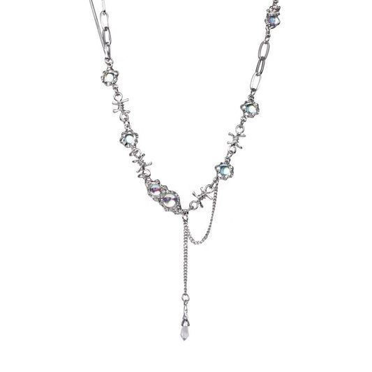 MOONLIGHT GIRL - Moonlight Stone Thorn Splicing Necklace